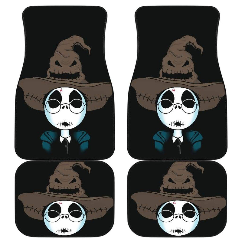 Jack Skellington Harry Potter Front And Back Car Mats (Set Of 4) Nearkii