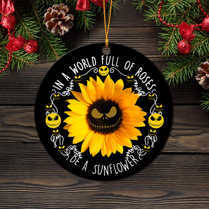 Jack Sun Flower Mica Ornament Perfect Gift For Holiday Nearkii