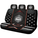 Jeep Iron Style US Flag Car Back Seat Covers Decor Protectors Nearkii