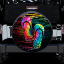Summer Sea Wave Women Flip Flops Tropical Beach Sunset Sandals Jeep Car Spare Tire Covers Gift For Campers Nearkii
