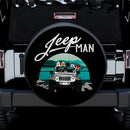 Jeep Man And Dogs Car Spare Tire Covers Gift For Campers Nearkii