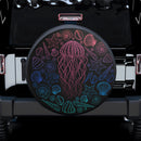 Jellyfish Art Sea Icon Car Spare Tire Covers Gift For Campers Nearkii