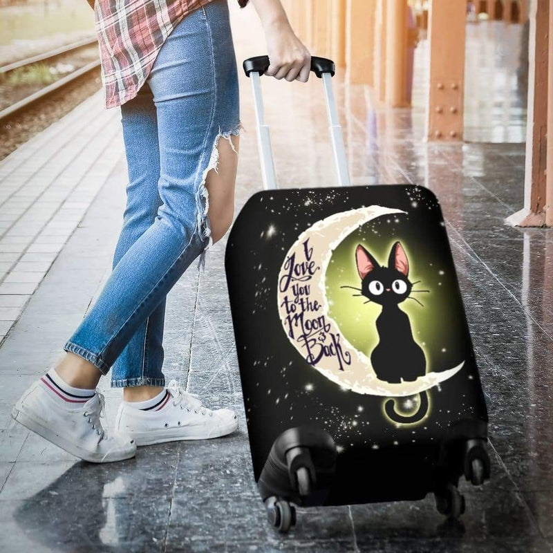 Jiji Cat Kiki'S Delivery Service Luggage Cover Suitcase Protector Nearkii