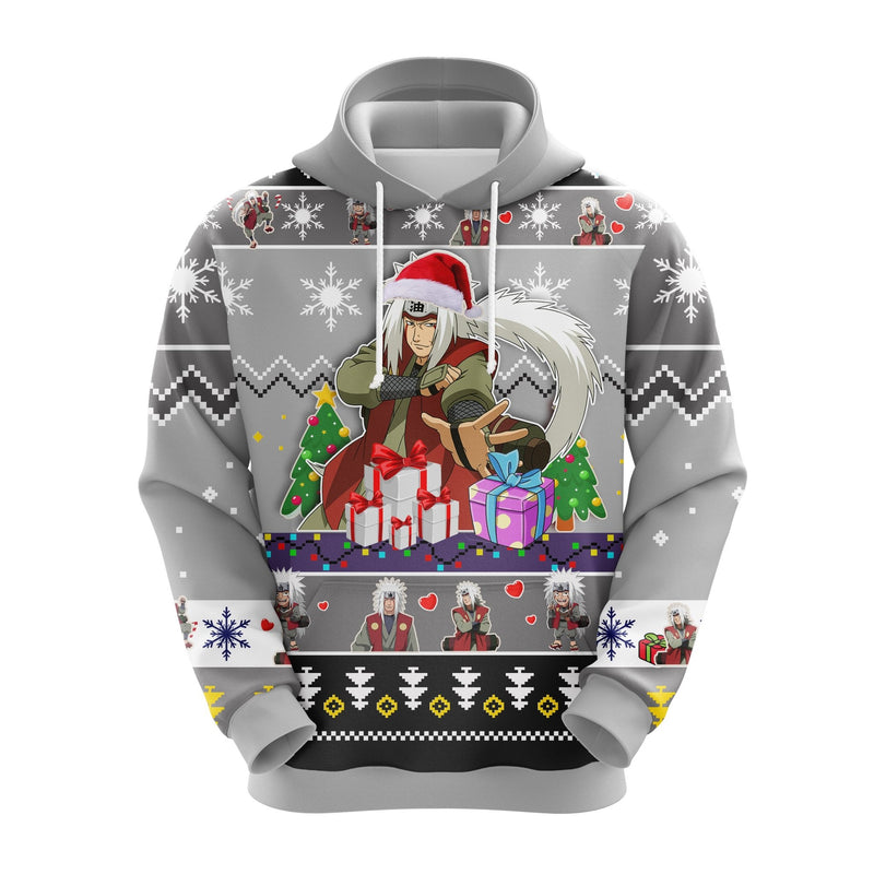 Jiraiya Naruto Christmas Cute Noel Mc Ugly Hoodie Amazing Gift Idea Thanksgiving Gift Nearkii
