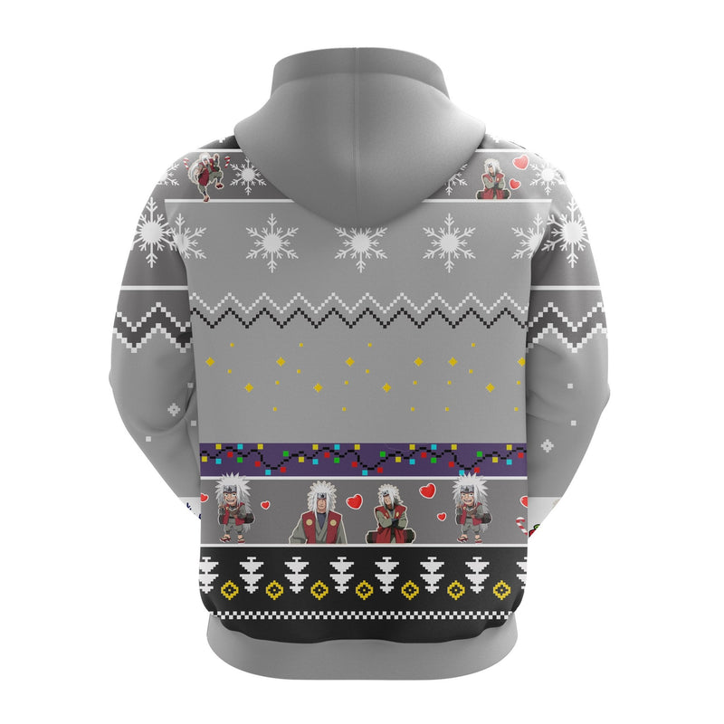 Jiraiya Naruto Christmas Cute Noel Mc Ugly Hoodie Amazing Gift Idea Thanksgiving Gift Nearkii