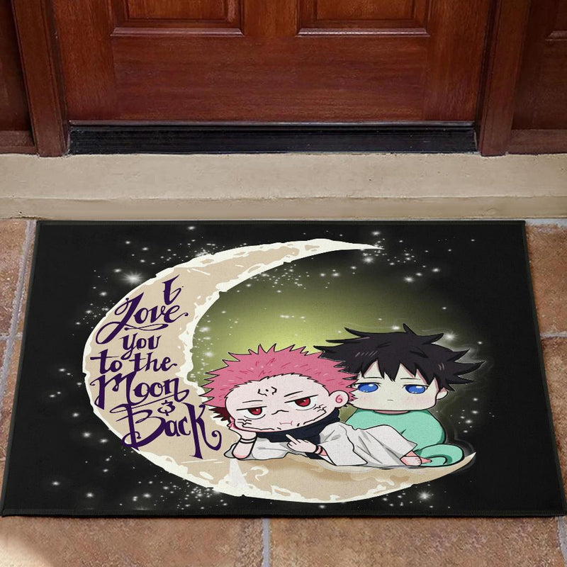 Jujutsu Kaisen Megumi Sukuna Chibi Cute Anime Doormat Nearkii