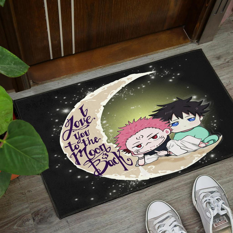 Jujutsu Kaisen Megumi Sukuna Chibi Cute Anime Doormat Nearkii