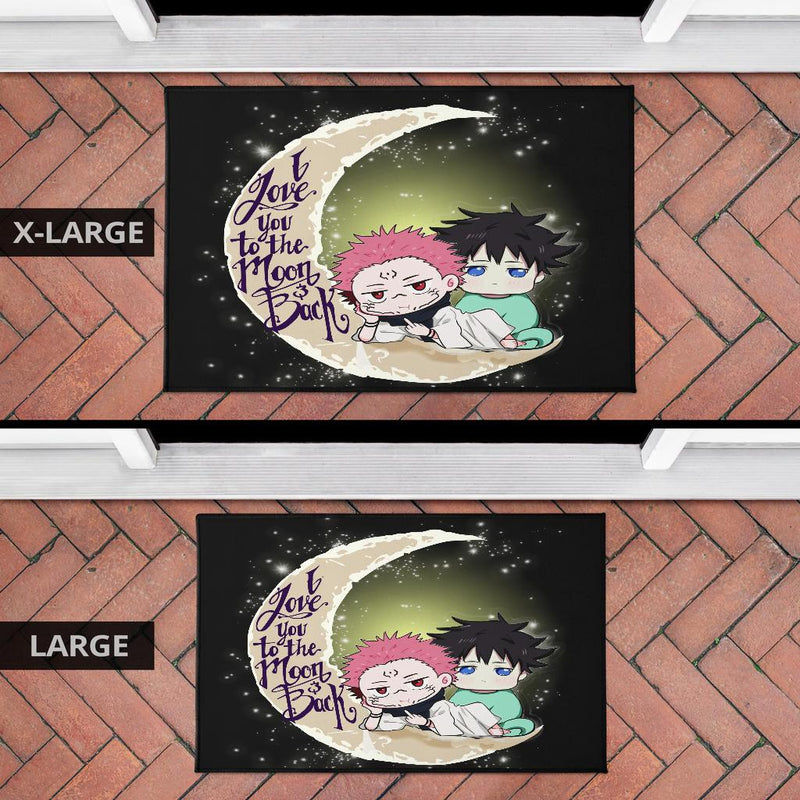 Jujutsu Kaisen Megumi Sukuna Chibi Cute Anime Doormat Nearkii