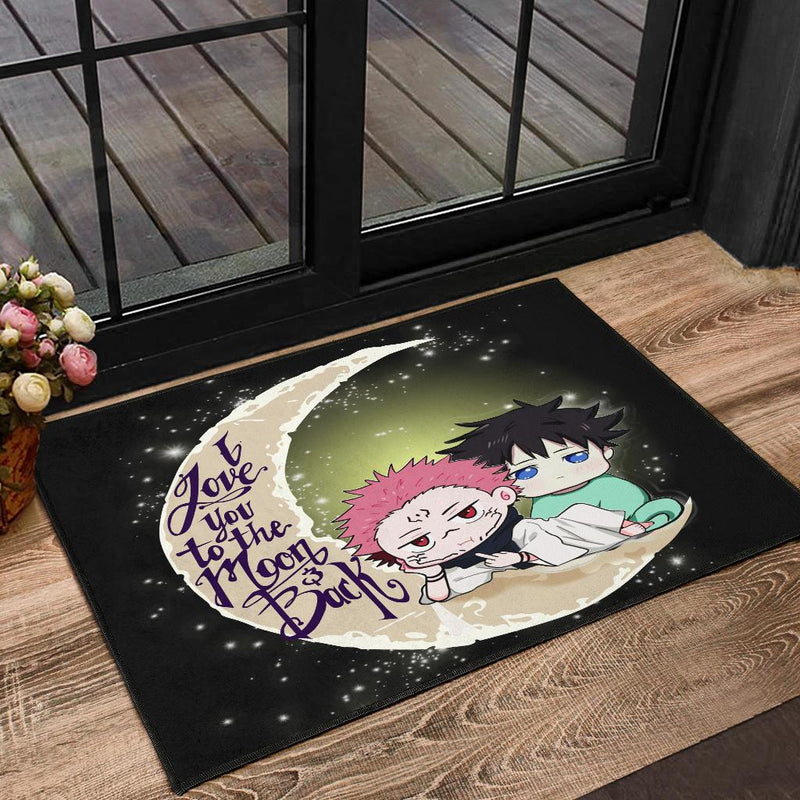 Jujutsu Kaisen Megumi Sukuna Chibi Cute Anime Doormat Nearkii