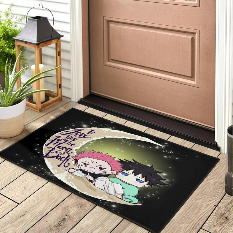 Jujutsu Kaisen Megumi Sukuna Chibi Cute Anime Doormat Nearkii