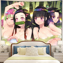 Kimetsu No Yaiba Girl Demon Slayer Hot Anime Tapestry Room Decor Nearkii