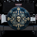 Skull And Bones Mandala Jeep Car Spare Tire Cover 1