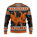 Kurama Naruto Anime Ugly Christmas Sweater Xmas Gift Nearkii