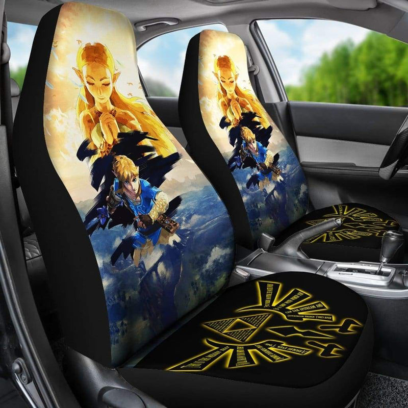 Legend Of Zelda Breath Of The Wild Car Premium Custom Car Seat Covers Decor Protectors Nearkii