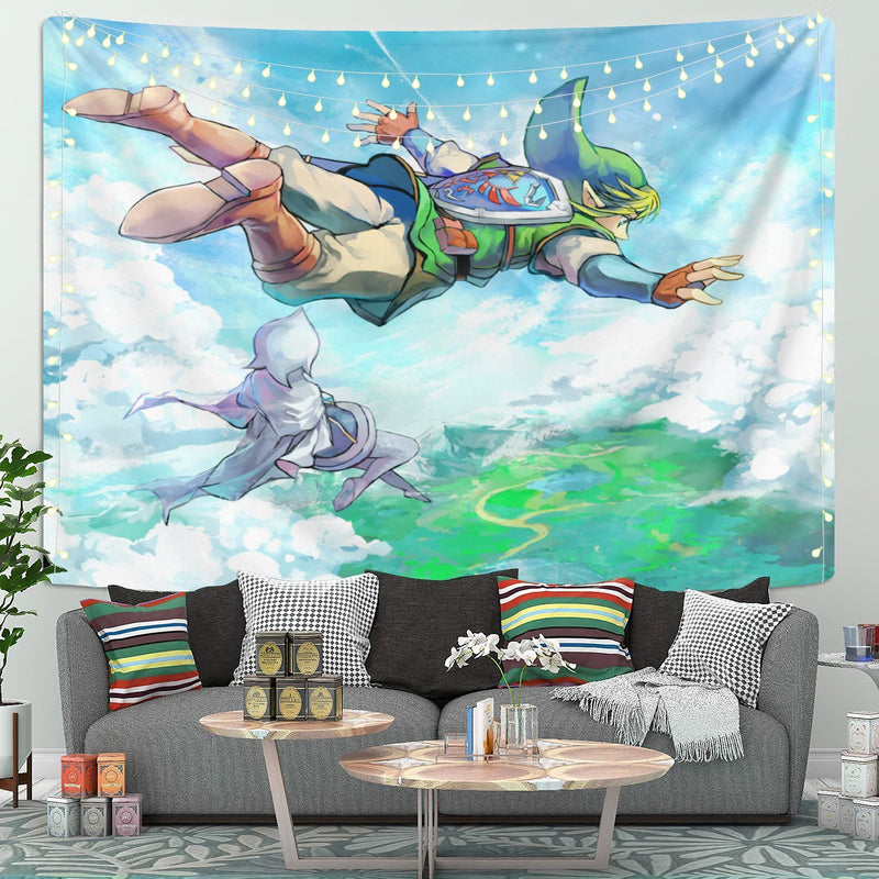 Legend Of Zelda Skyward Sword 1 Tapestry Room Decor Nearkii