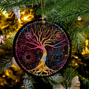 Magic Color Tree Mica Circle Ornament Perfect Gift For Holiday Nearkii