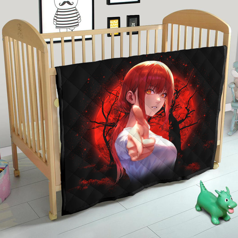 Makima Chainsaw Man 2 Moonlight Quilt Blanket Nearkii