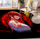 Makima Chainsaw Man 2 Moonlight Rug Carpet Rug Home Room Decor Nearkii