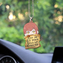 Chainsaw Man Makima Get In Sit Down Car Ornament Custom Car Accessories Decorations Nearkii