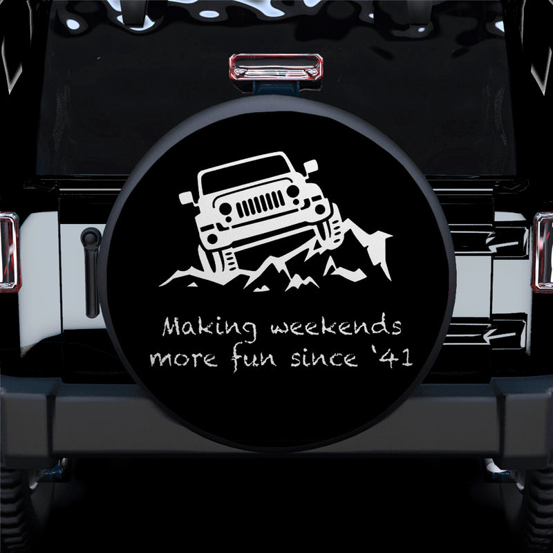 Making Weekends More Fun Since 41 Jeep Car Spare Tire Covers Gift For Campers Nearkii