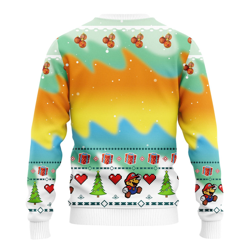 Mario Ugly Christmas Sweater Amazing Gift Idea Thanksgiving Gift Nearkii