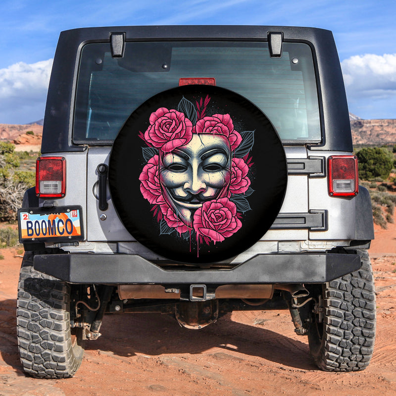 Money Heist Spare Tire Cover Gift For Campers Nearkii