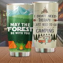 May The Forest Be With You Camping Camfire Tumbler 2023 Nearkii