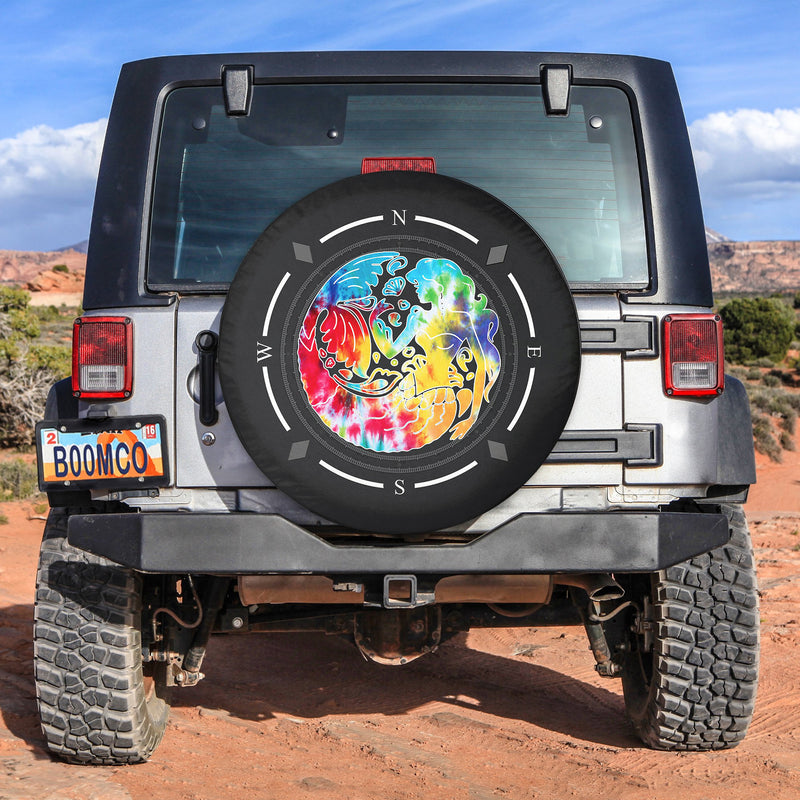 Mermaid Spare Tire Cover Gift For Campers Nearkii