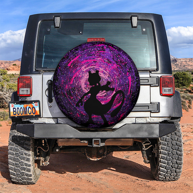 Mewtwo Pokemon Car Spare Tire Covers Gift For Campers Nearkii