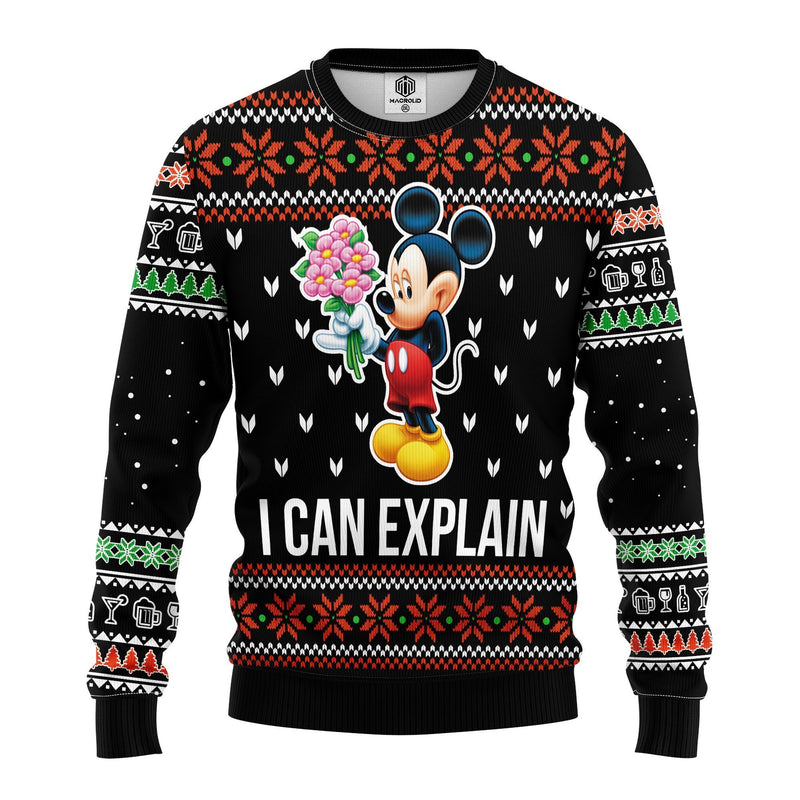 Mice Explain Ugly Christmas Sweater Amazing Gift Idea Thanksgiving Gift Nearkii