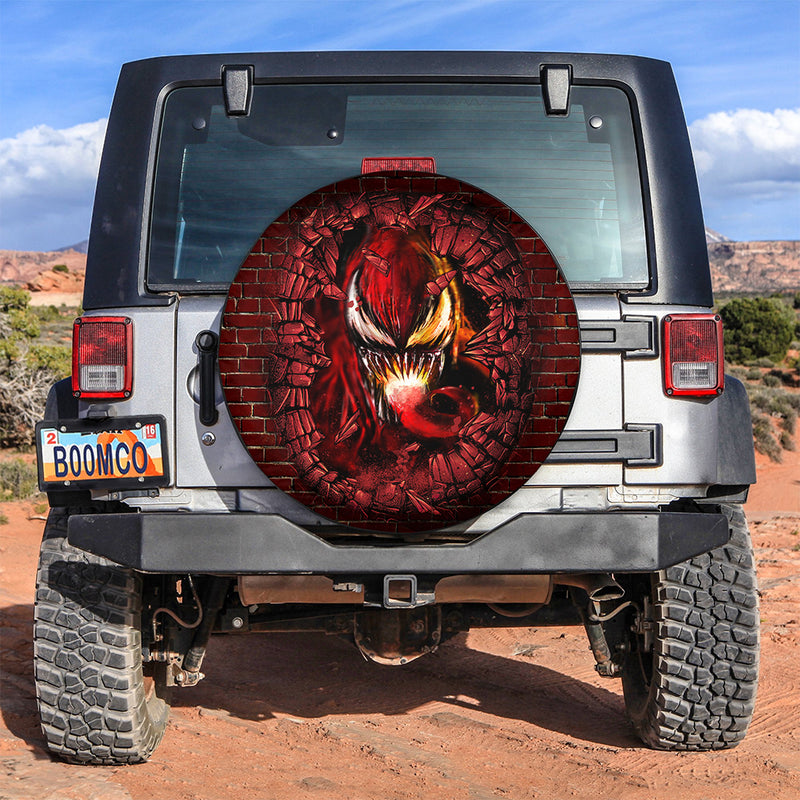Carnage Break Wall Jeep Car Spare Tire Covers Gift For Campers Nearkii