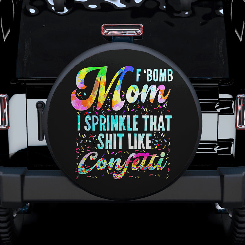 Mom Funny Jeep Car Spare Tire Covers Gift For Campers