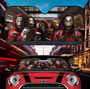 Money Heist Car Auto Sunshades Nearkii