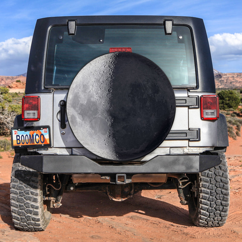 Moon Spare Tire Cover Gift For Campers Nearkii