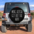 Move Bitch! Get Out The Way Jeep Car Spare Tire Cover