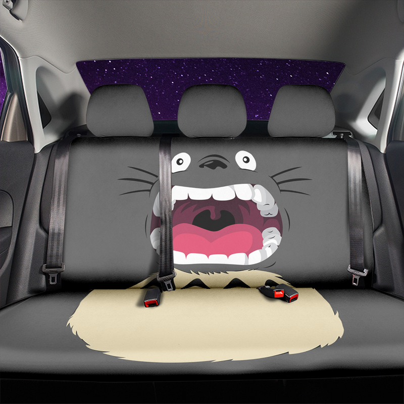 My Neighbor Totoro Ghibli Funny Car Back Seat Covers Decor Protectors Nearkii