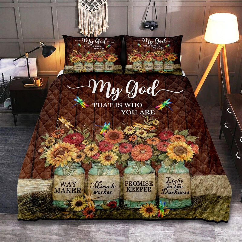 My God That Is Who You Are Quilt Bed Sets Nearkii