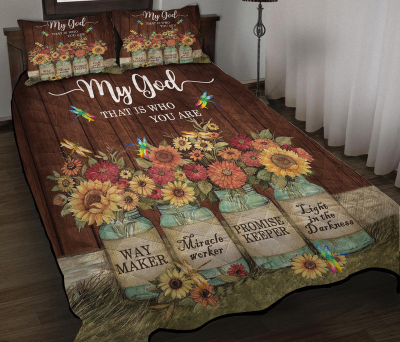 My God That Is Who You Are Quilt Bed Sets Nearkii