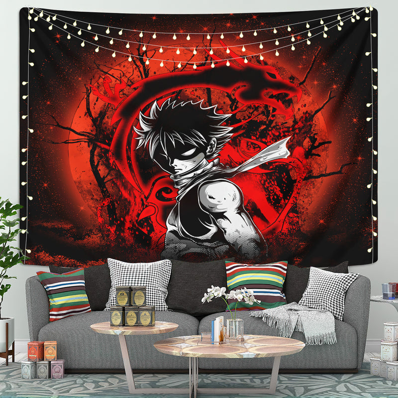 Natsu Dragonee Fairy Tale Moonlight Tapestry Room Decor Nearkii