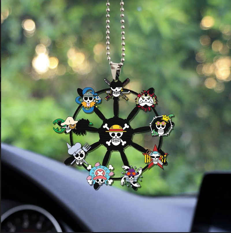 One Piece Symbols Car Ornament Custom Car Accessories Decorations Nearkii