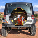 Sunflower Nightmare Before Christmas You Are My Sunshine Jeep Car Spare Tire Covers Gift For Campers Nearkii