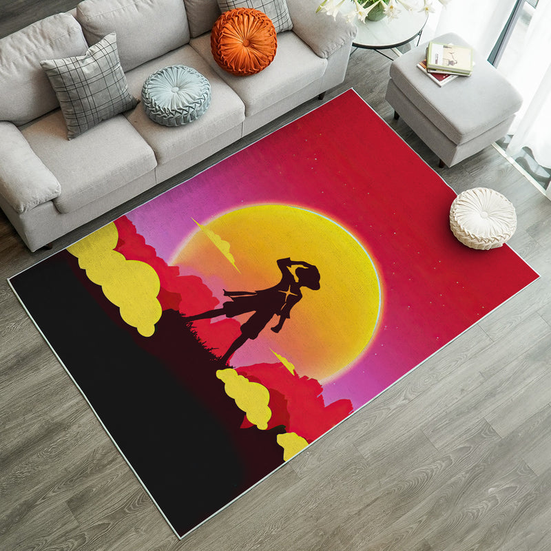 One Piece Sunset Rug Carpet Rug Home Room Decor Nearkii