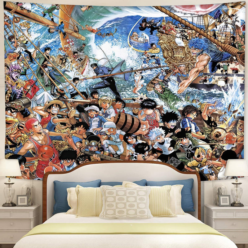 All Anime Hero Characters Tapestry Room Decor Nearkii