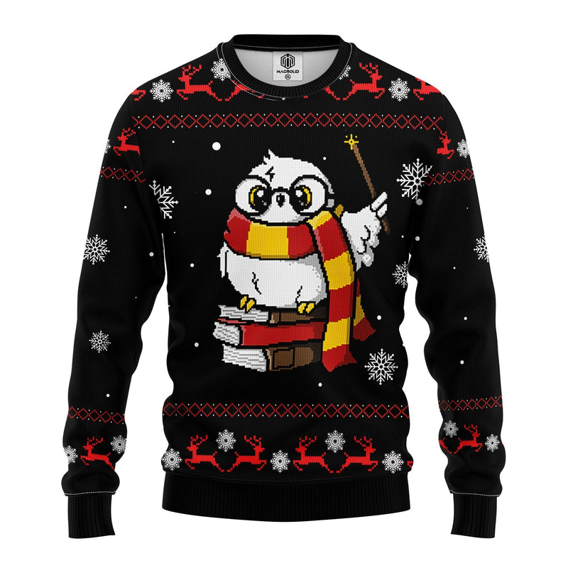 Magic Owl Ugly Christmas Sweater Amazing Gift Idea Thanksgiving Gift Nearkii