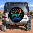Peace Love Camp Car Spare Tire Covers Gift For Campers Nearkii