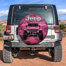 Pink Jeep Camouflage Car Spare Tire Covers Gift For Campers Nearkii