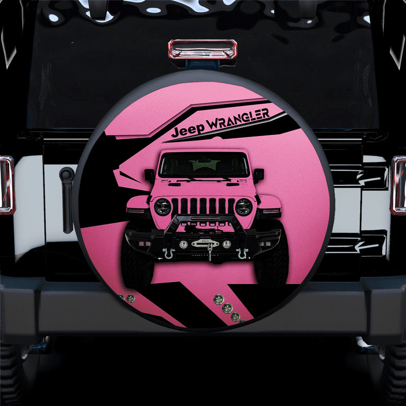 Pink Jeep Car Spare Tire Covers Gift For Campers Nearkii