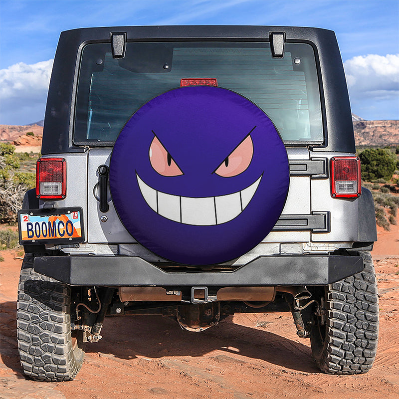 Pokemon Gengar Car Spare Tire Covers Gift For Campers Nearkii