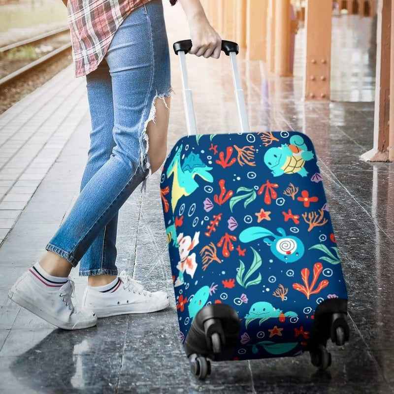 Pokemon Water Luggage Cover Suitcase Protector Nearkii