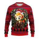 Chimchar Pokemon Noel Mc Ugly Christmas Sweater Thanksgiving Gift Nearkii